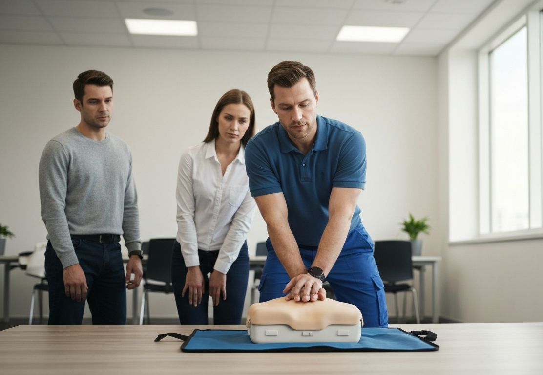 Emergency First Aid at Work (EFAW) course card — 1705 Consultancy