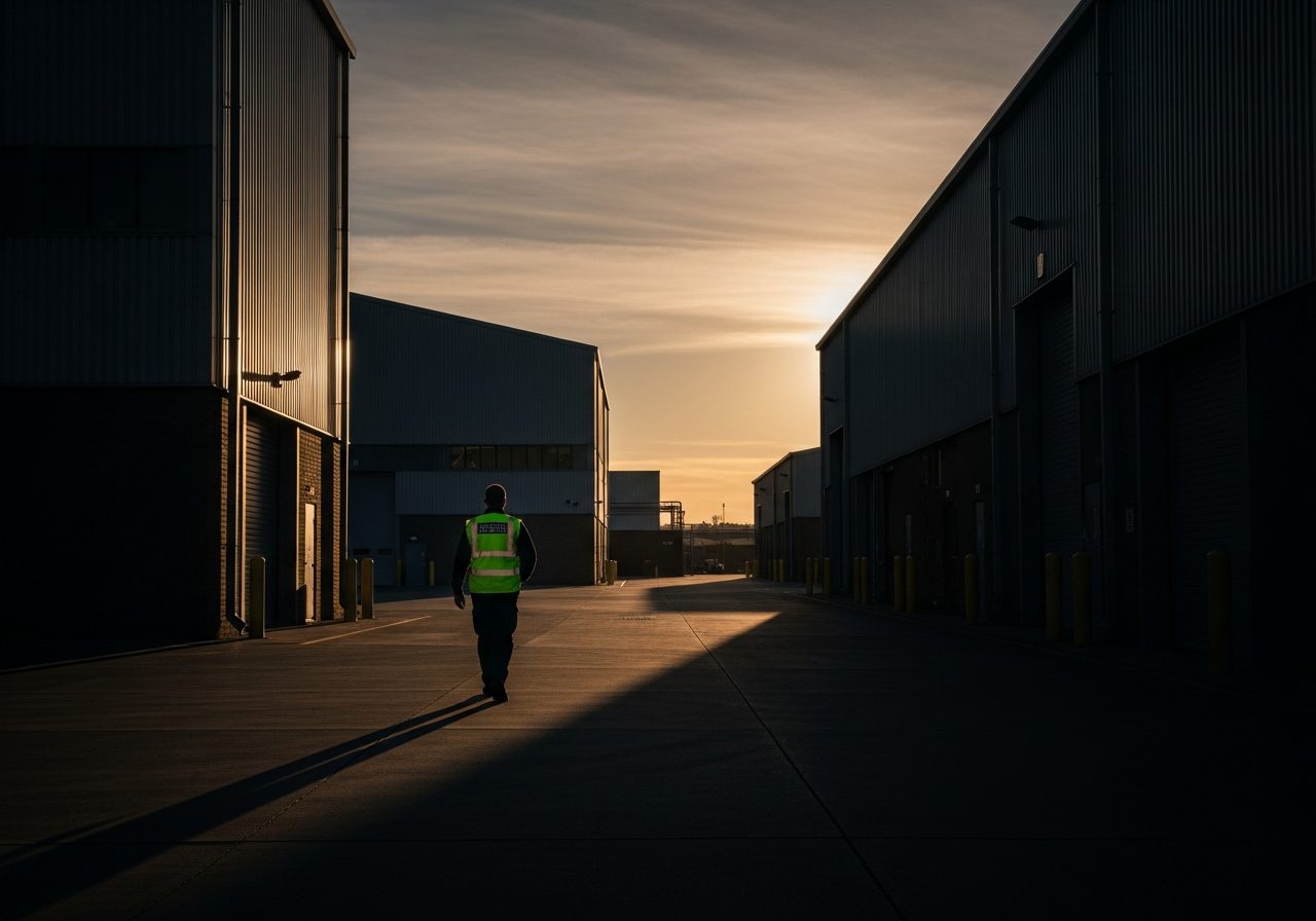 Lone worker de-escalation training course card — 1705 Consultancy