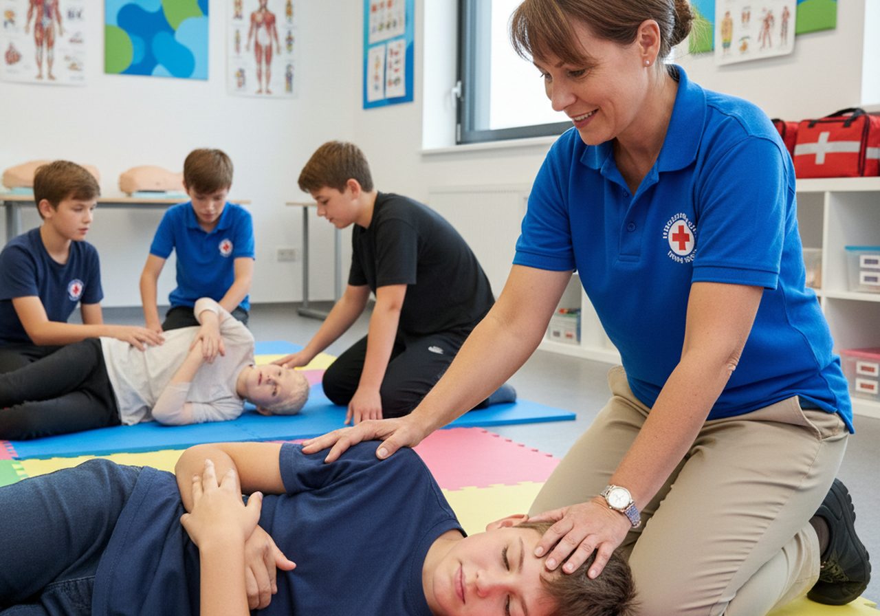 Junior and paediatric first aid training course