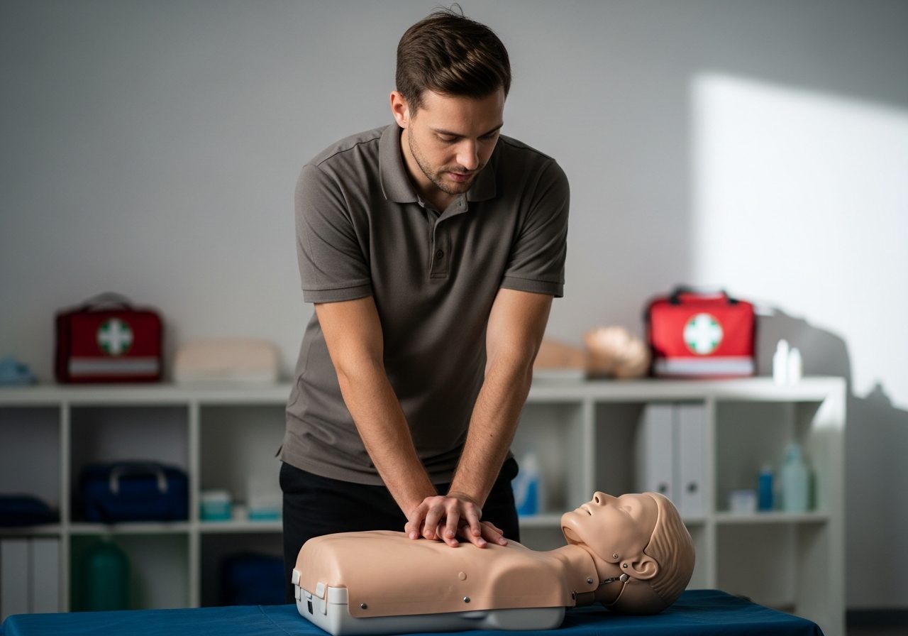 Paediatric basic life support course card — 1705 Consultancy