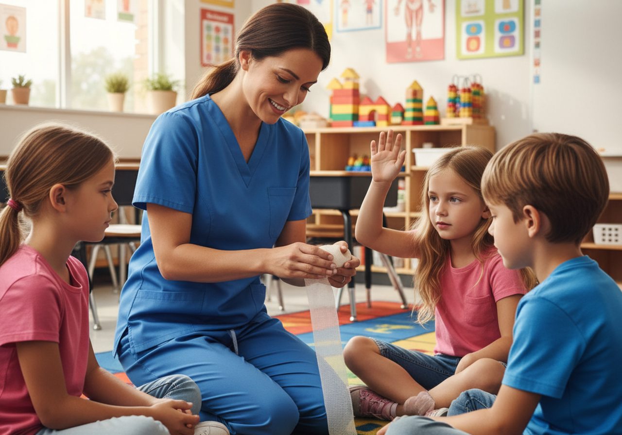 First aid training for schools — 1705 Consultancy