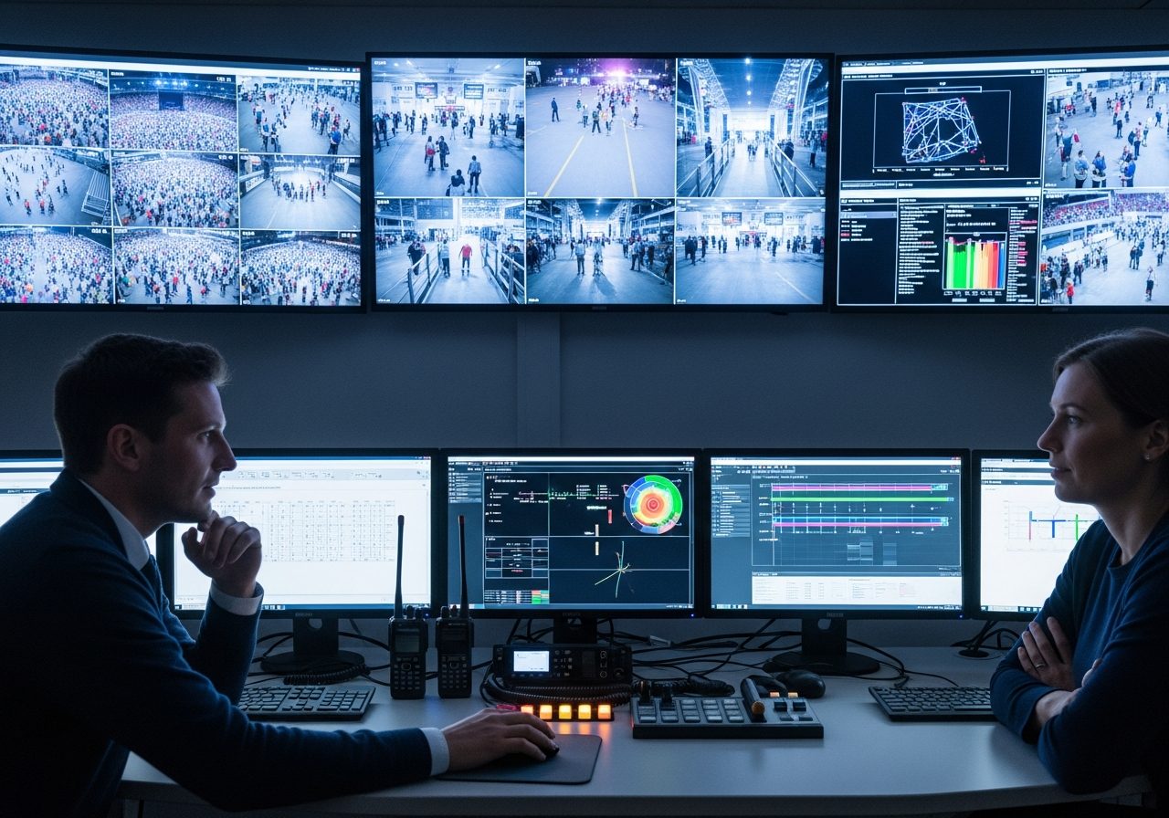Incident command — event security control room operations