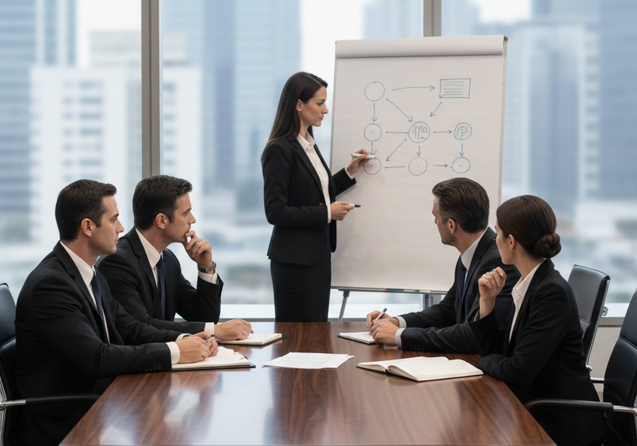 Incident command training — post-incident debrief session